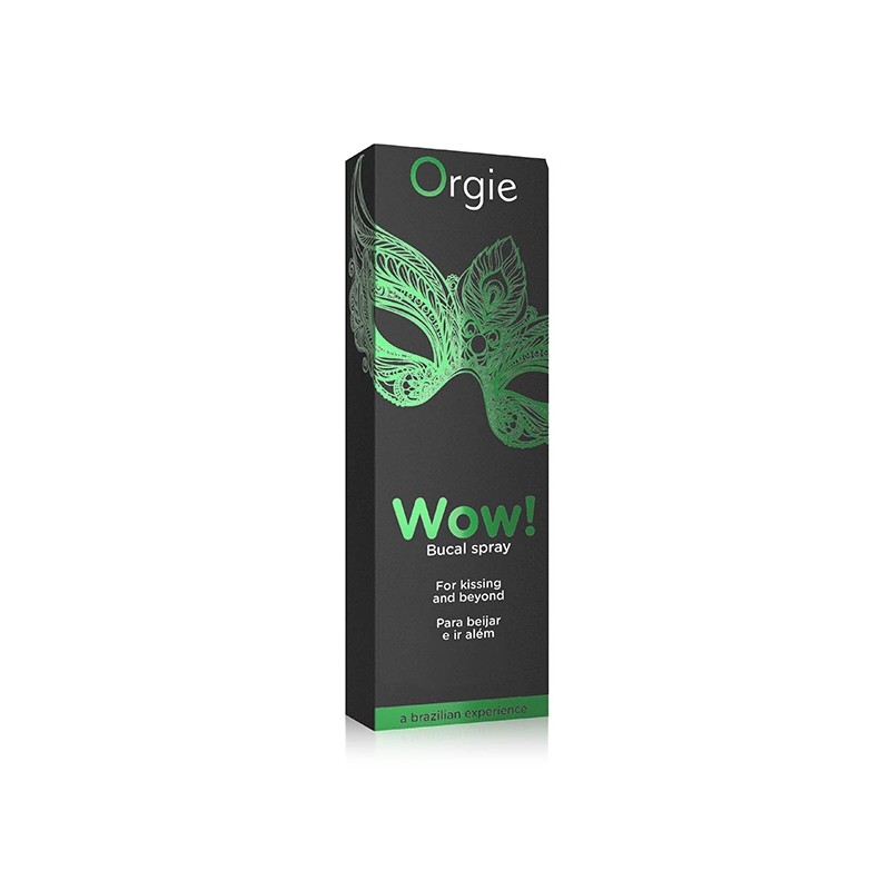 Spray do seksu oralnego - Orgie Wow! Bucal Spray 10 ml